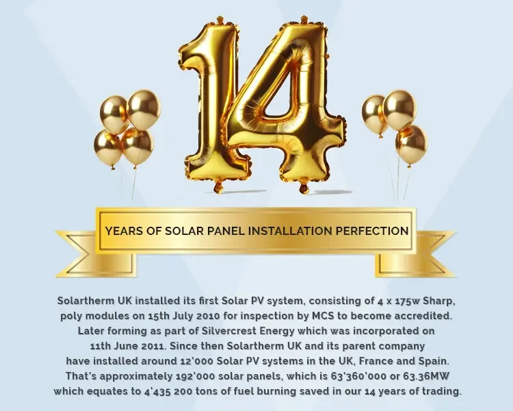 14 Years of Solar Panel Installation Perfection!