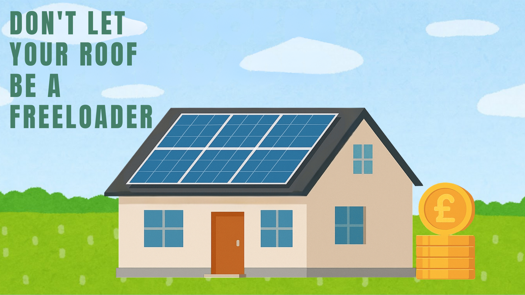 Don’t Let Your Roof be a Freeloader