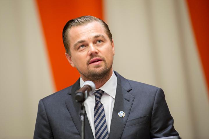 Eco campaigner Leonardo DiCaprio