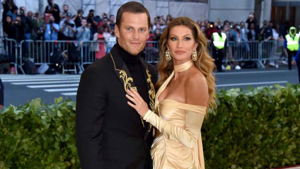 Superbowl MVP Tom Brady with wife Supermodel Gisele Bundchen