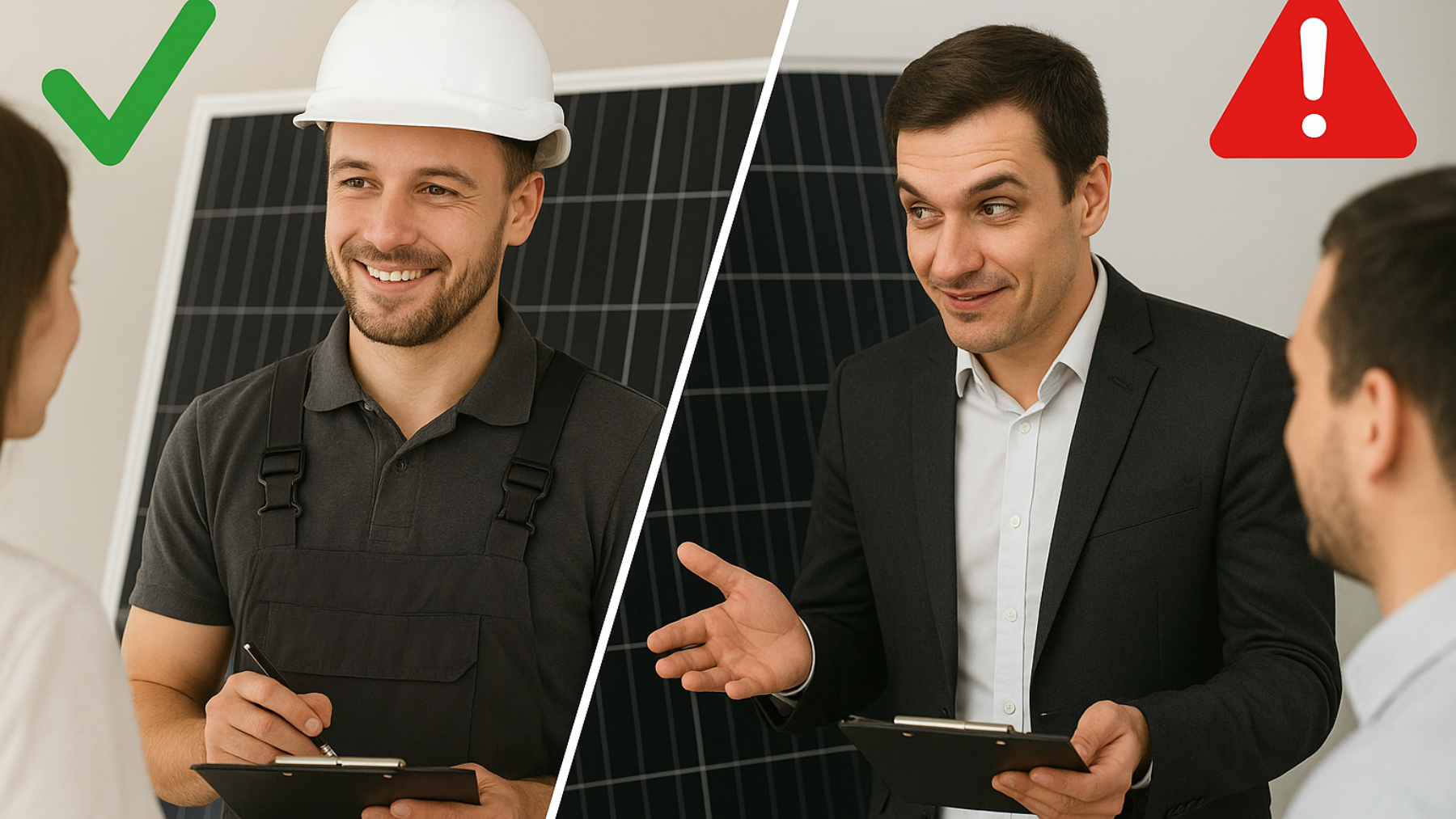 Trusted installer vs a scam sales man