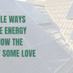 Solar PV installation on a roof