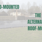 Ground-mounted solar array