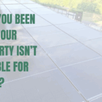 Flat roof with solar PV installation