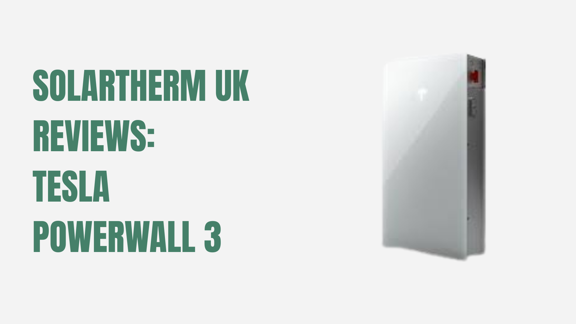 Tesla Powerwall 3