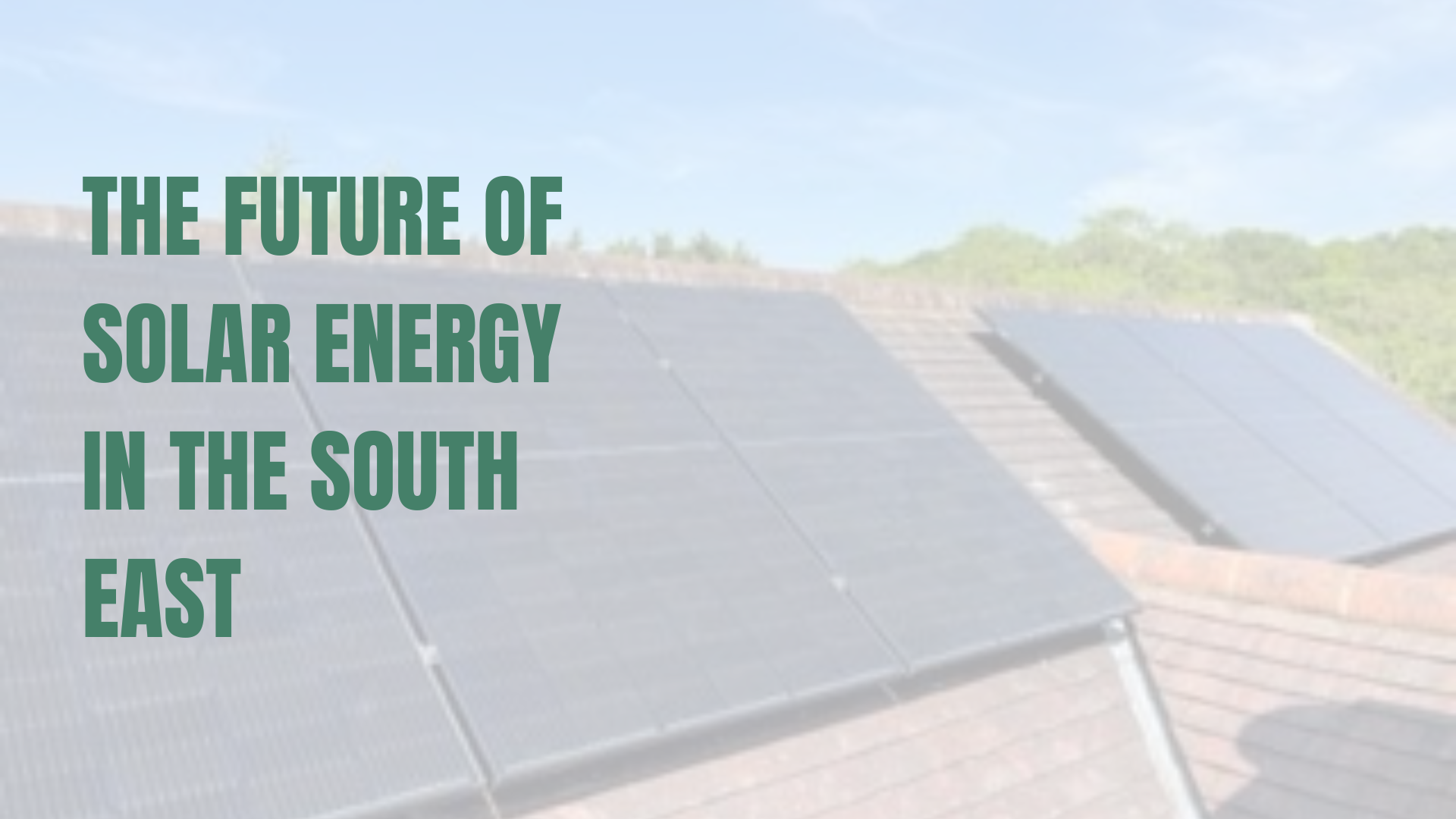 Solar installation
