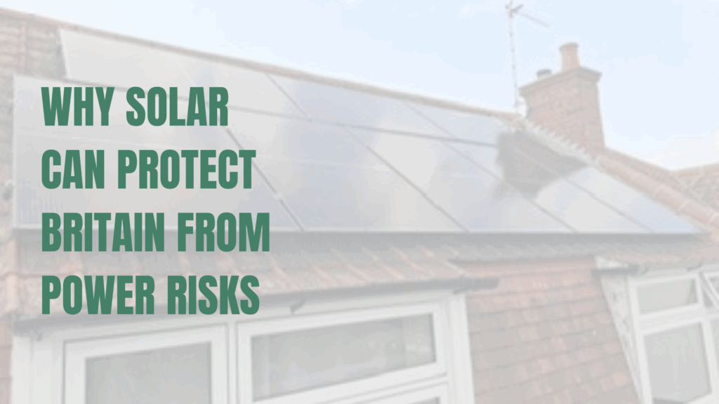 Solar Energy Risks Why Solar Power is Key to UK Energy Security - SolarTherm UK