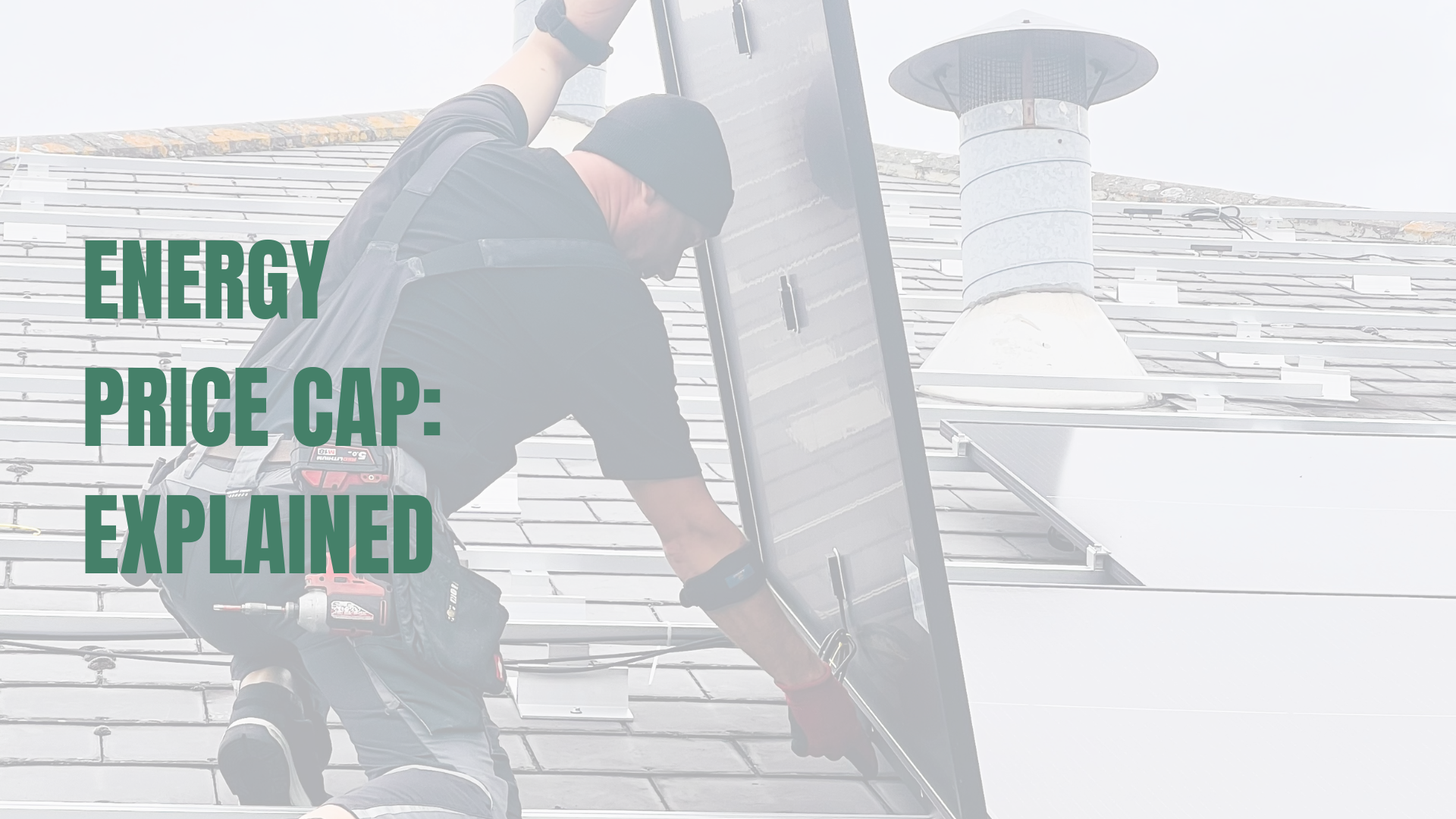 Installer on roof