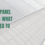 Solar installation on a roof