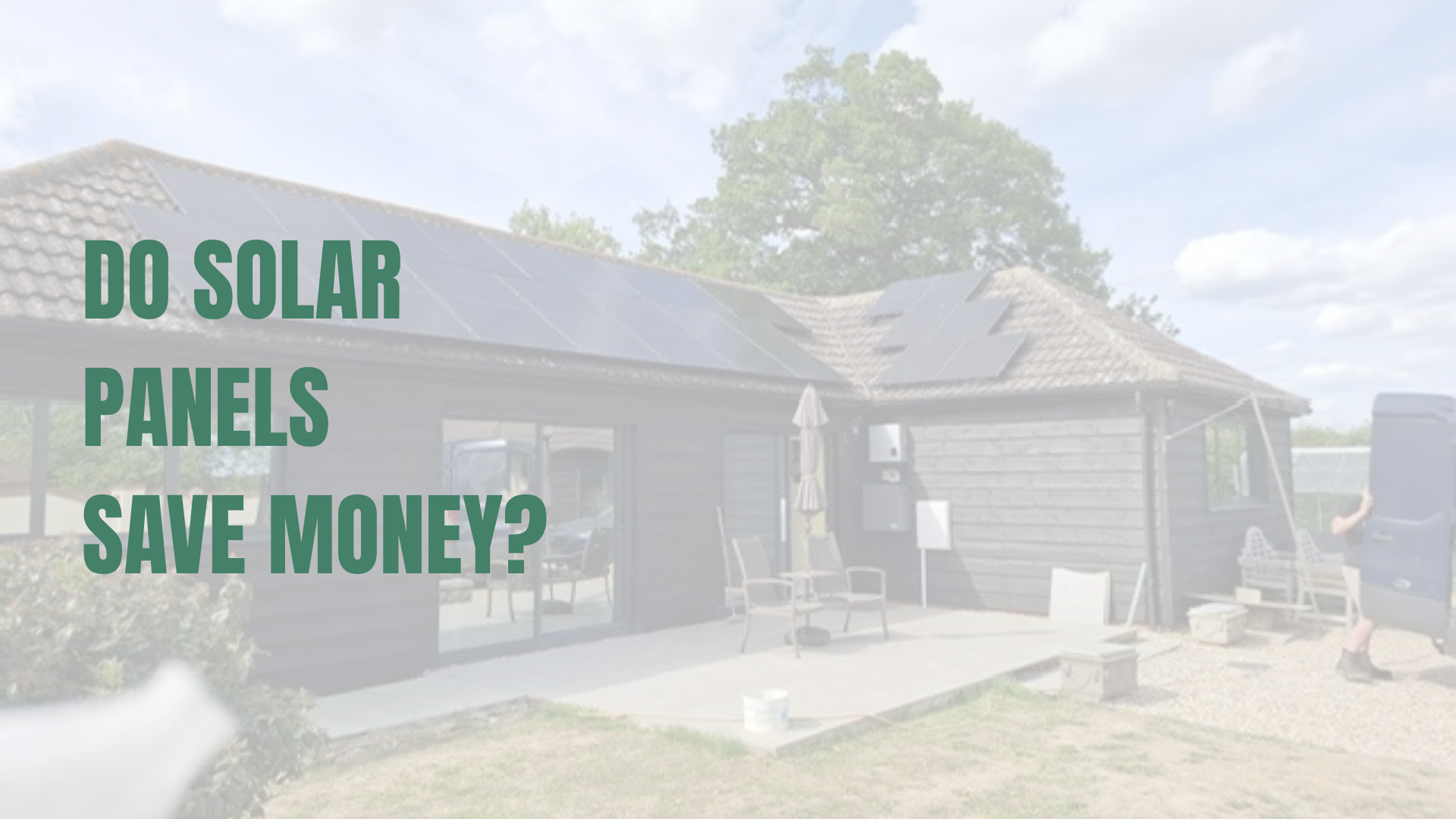 Solar panel installation