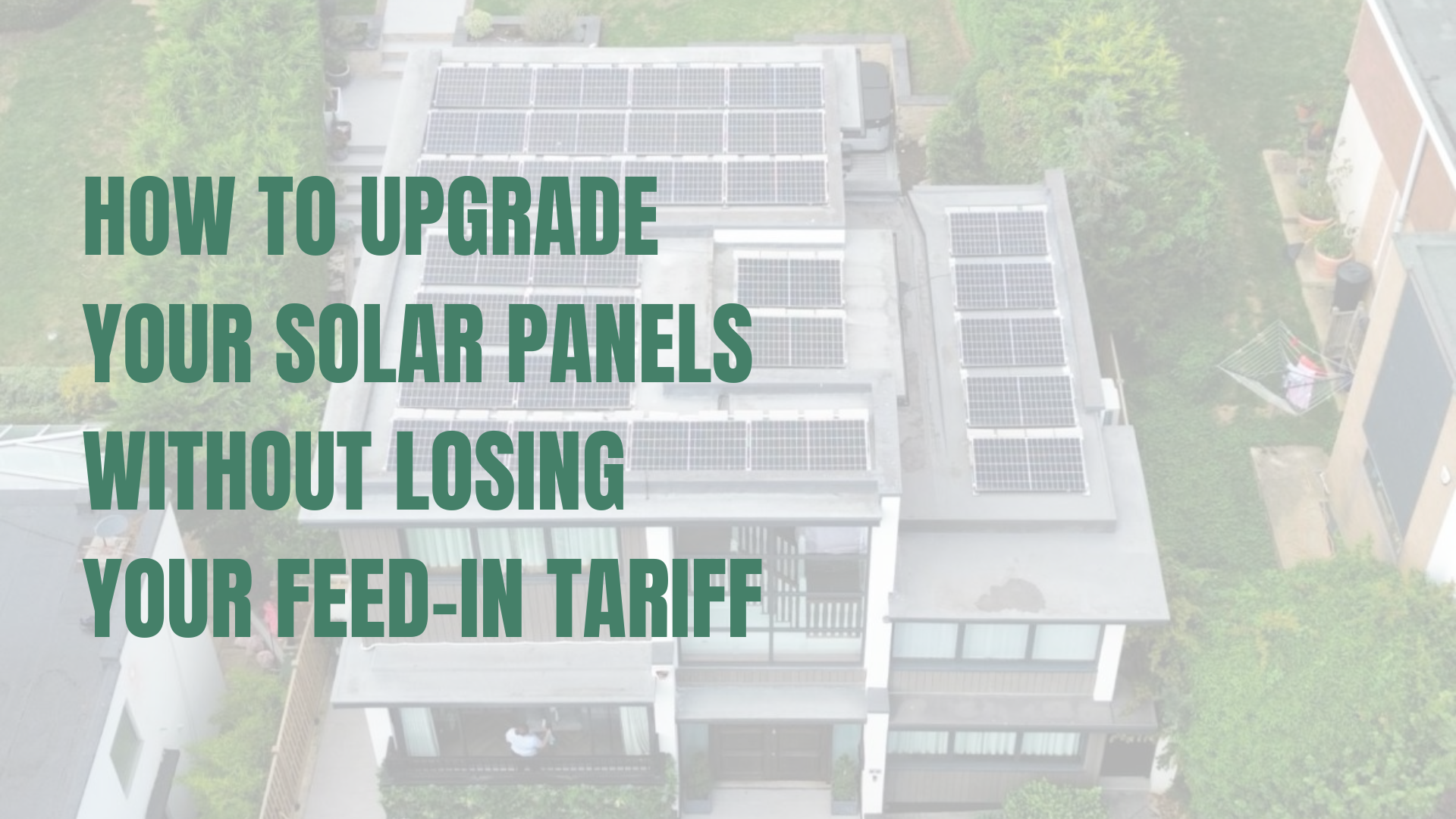 Solar installation on a flat roof in Essex
