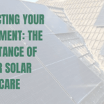 Solar panels installed on a roof