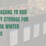 Voltsmile V10 battery installed in garage