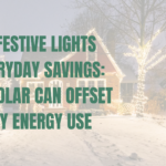 Home with Christmas lights on it