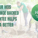 Tree being planted and the HIES logo