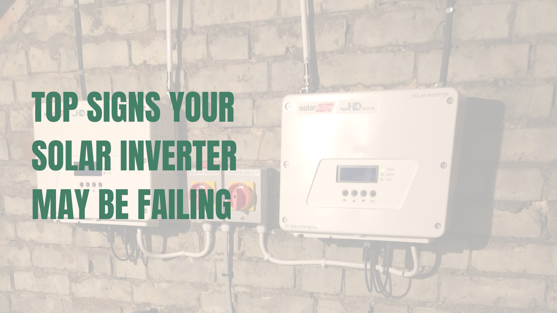 SolarEdge inverter