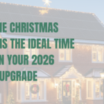 House with solar panels on roof