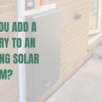 Voltsmile W1 battery installed on an external wall