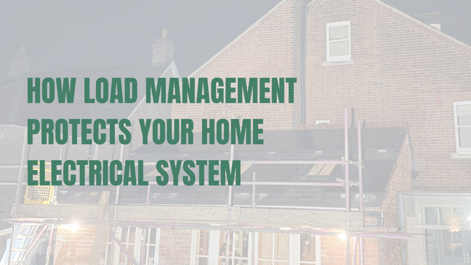 How Load Management Protects Your Home - SolarTherm UK