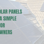 Solar panels installed on a pitched roof with multiple orientations