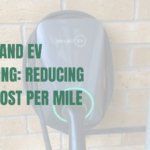 EV Charger installed on an external wall