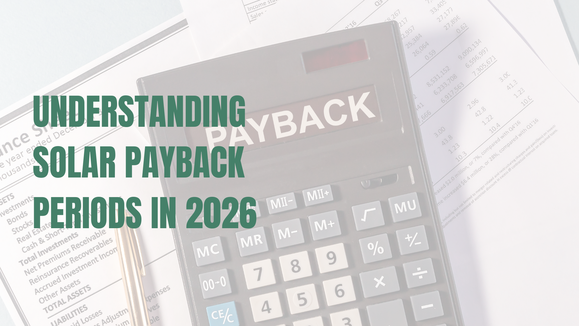 Bills and a calculator stock image