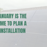 Solar panels installed on a pitched roof