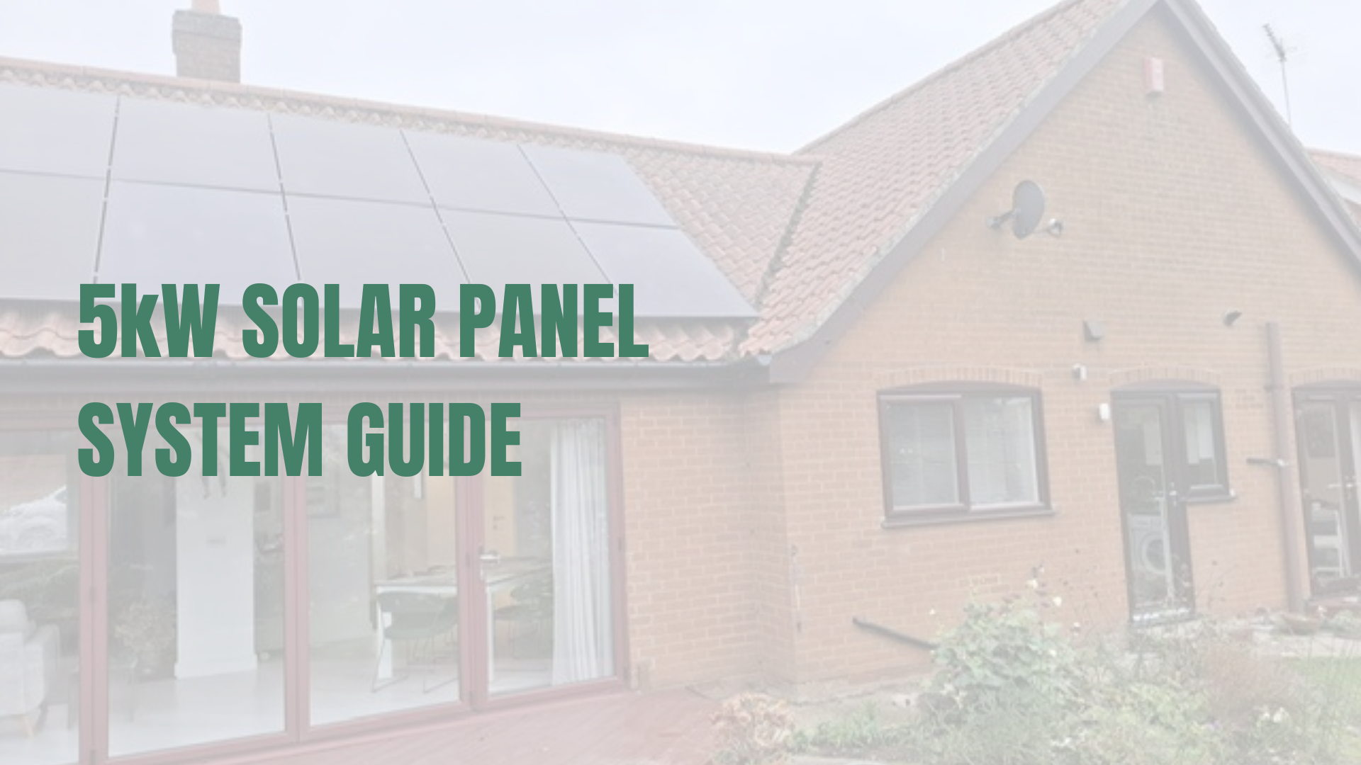 5kW Solar Panel System Guide