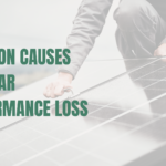 Solar installer checking solar panels