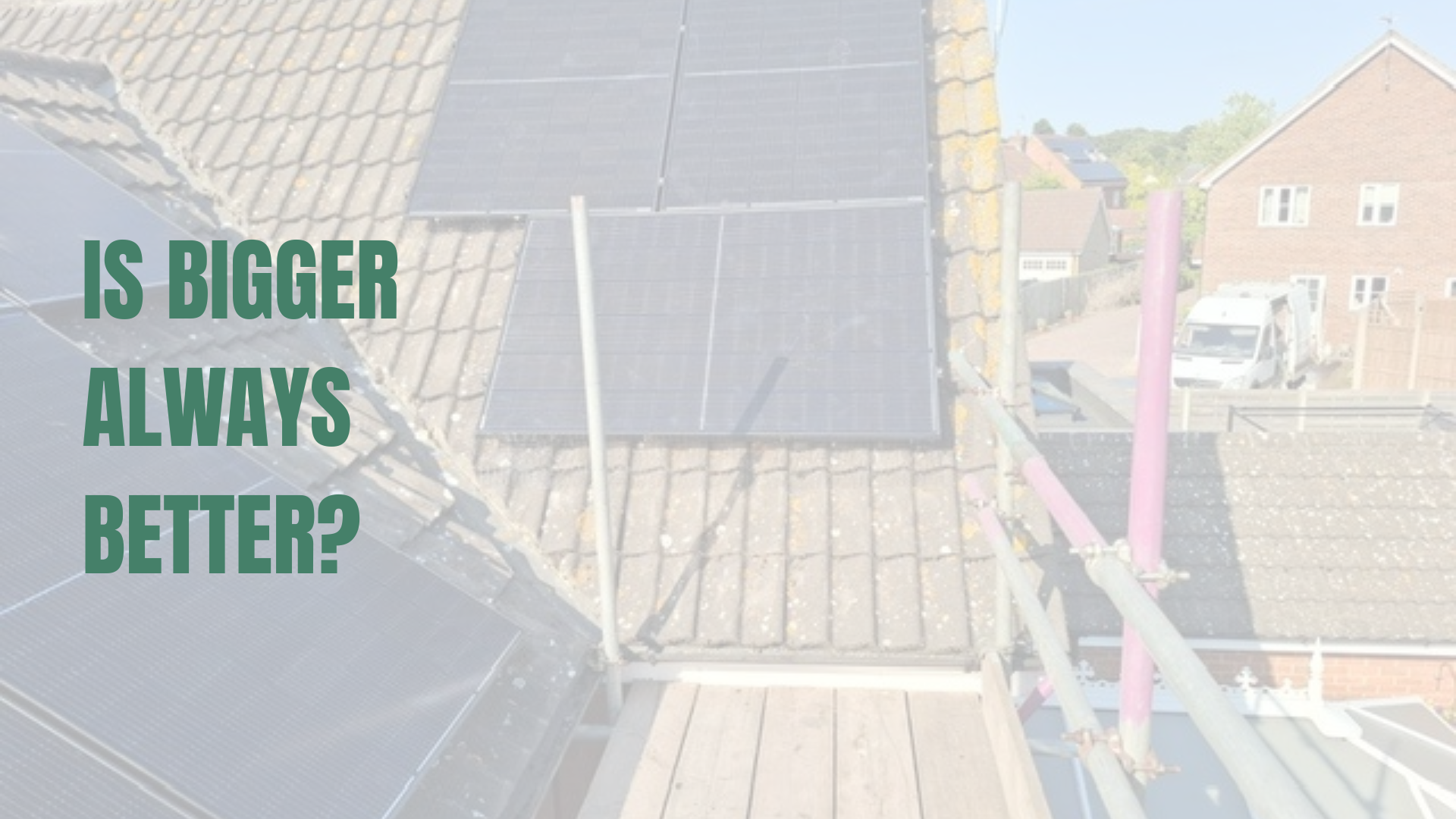 Solar panel installation on multiple orientations