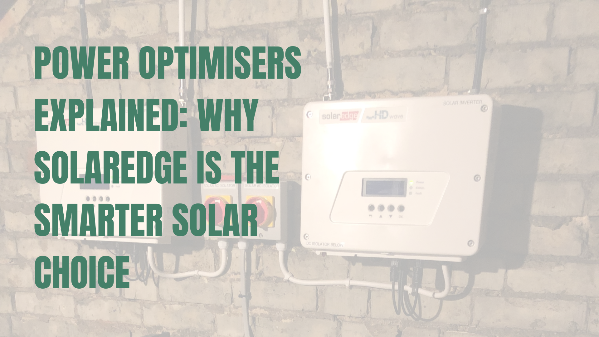 SolarEdge inverter