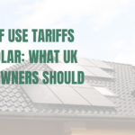 Solar installation on a pitched roof