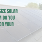 Solar panels installed on a pitched roof