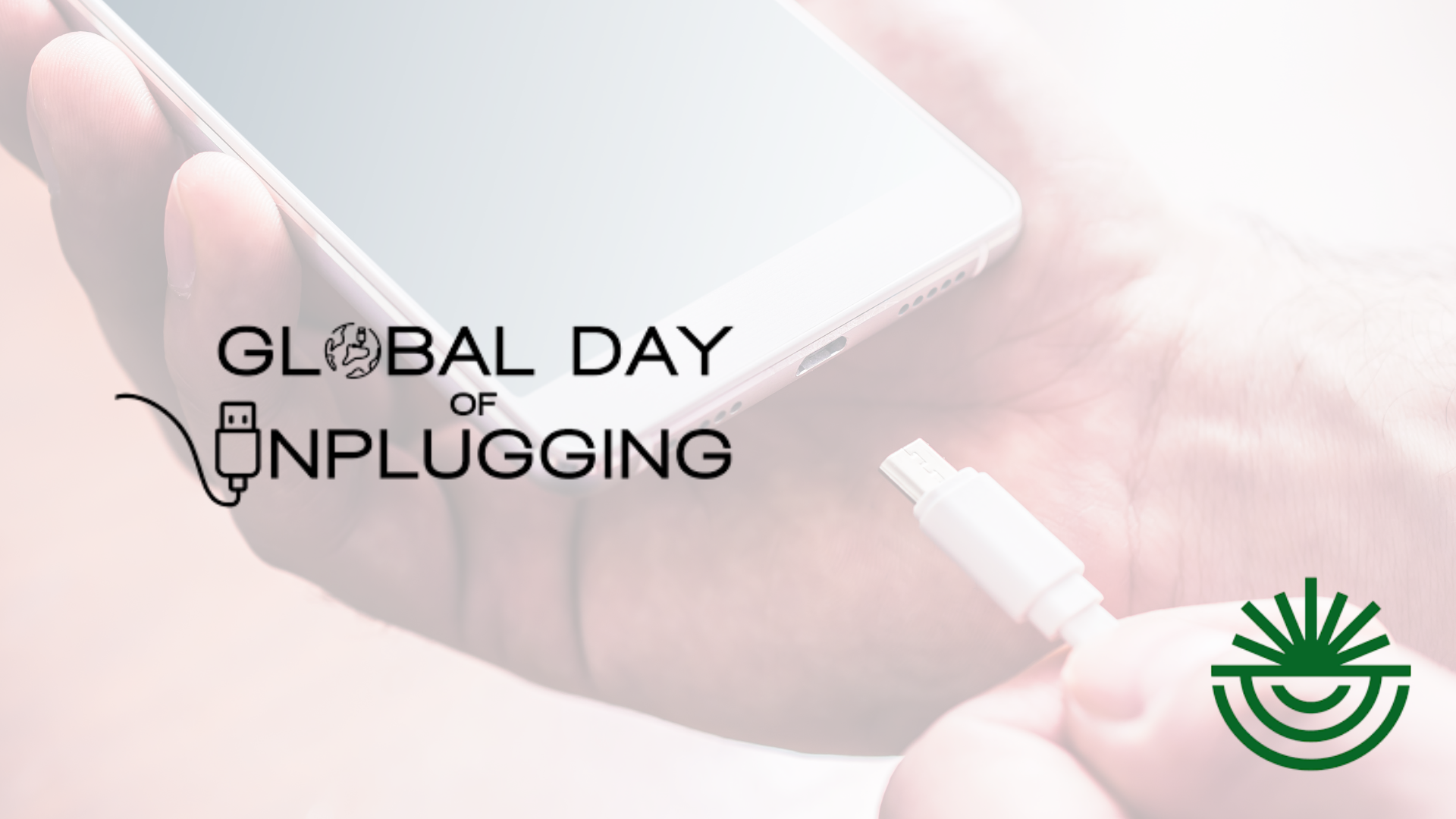 Phone and charger being unplugged