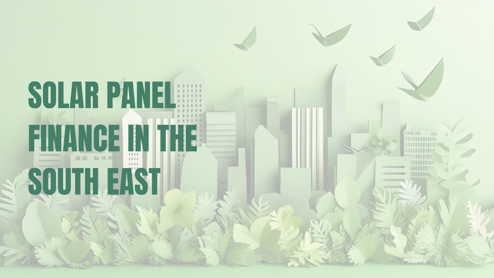 Stock image of 'green homes'