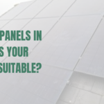 Solar installation on a pitched roof