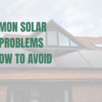 Solar installation on a pitched roof