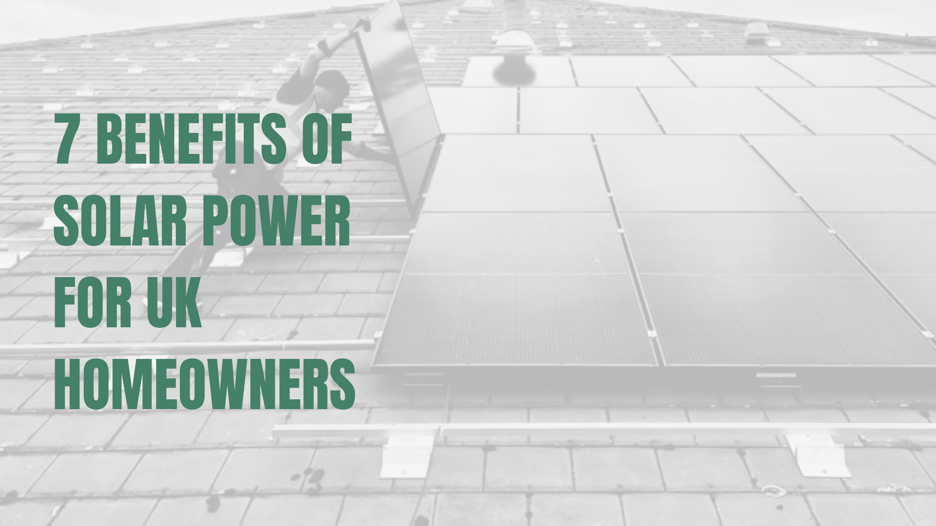 7 Reasons Homeowners in the South East Are Switching to Solar Power