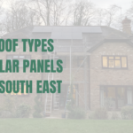 Solar installation on a pitched roof