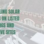 Solar installation on a listed building