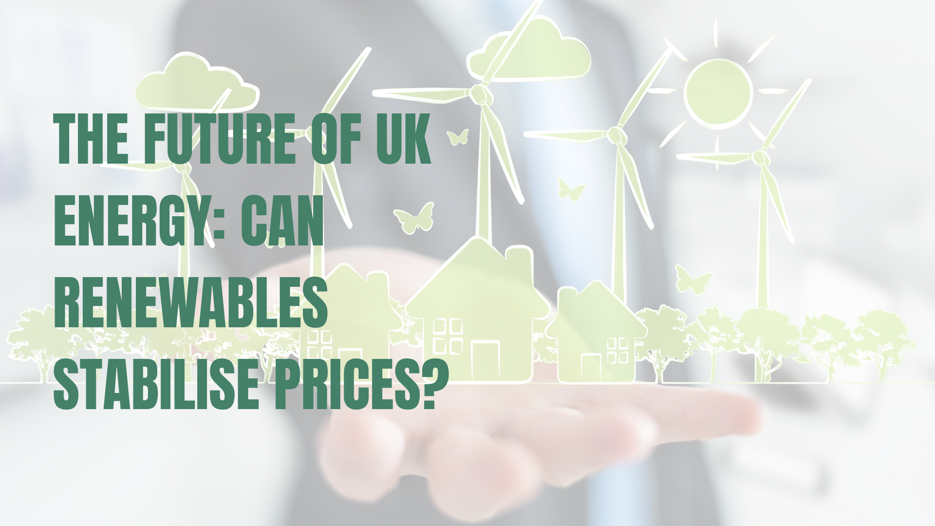 Stock image of renewable energy