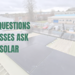 Commercial solar installation