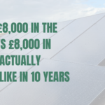 Solar installation on a roof