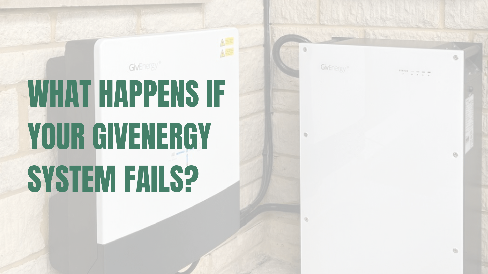 Stock image of a GivEnergy system