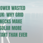 Stock image of a wind farm