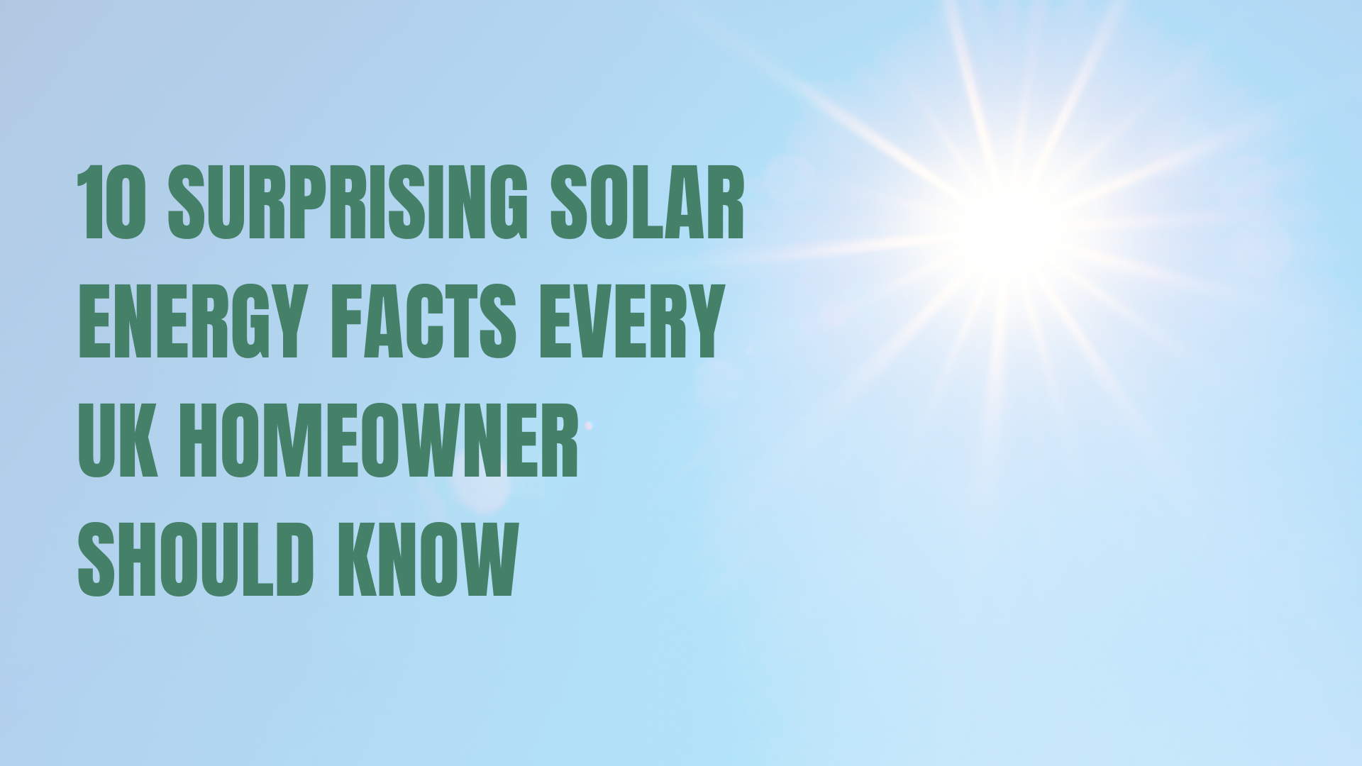 Stock image of the sun