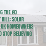 Solar installation on a bungalow roof