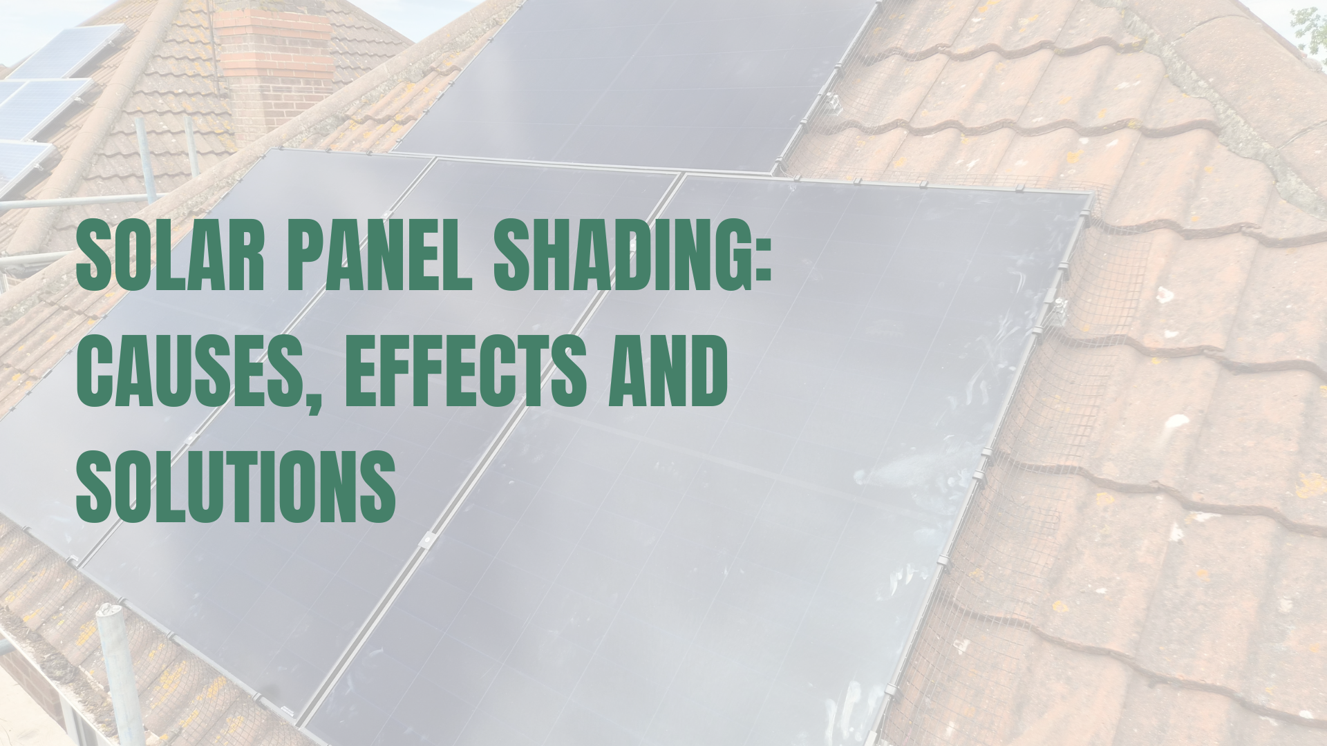 Solar installation on a pitched roof in Essex