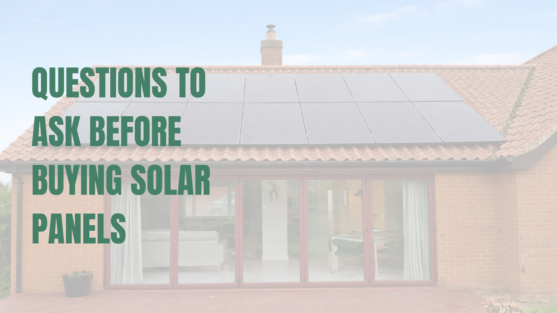 Solar panel installation on a bungalow roof in Hertfordshire