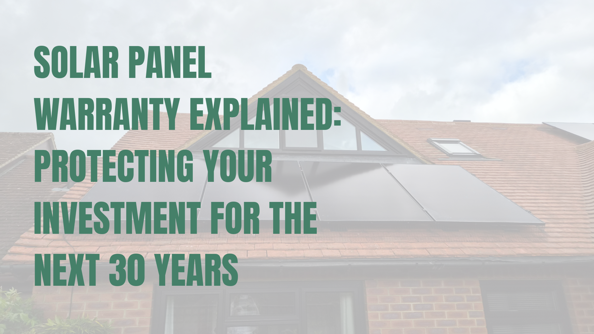 Solar installation on a pitched roof in Kent